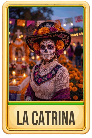 Lotería de Día de Muertos